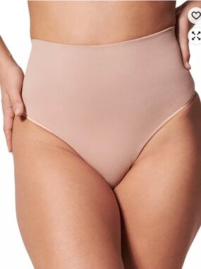 Spanx Ecocare Seamless  Shaping Underwear Toasted Oatmeal Size 2X NWT
